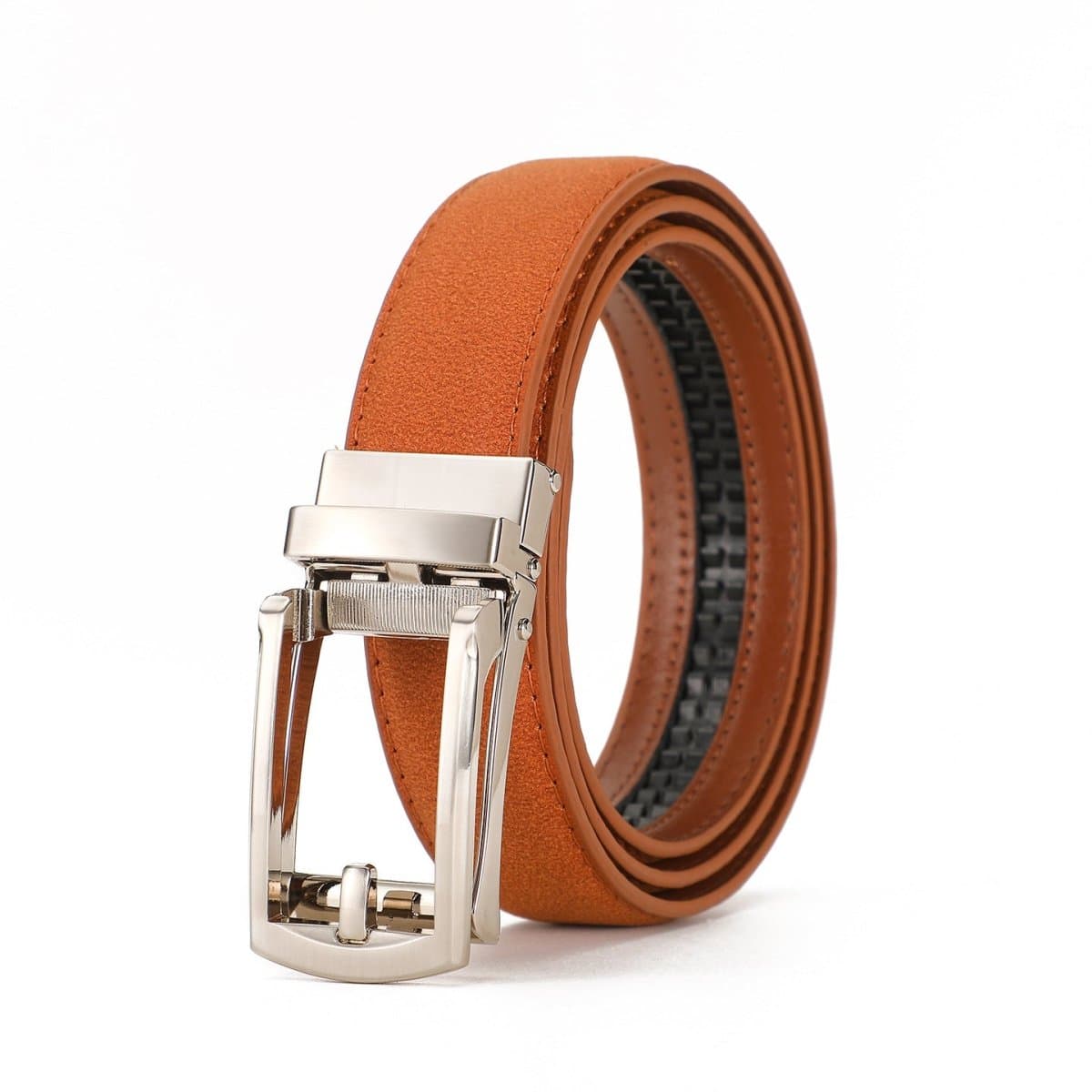 Ceinture Homme Suédée à Boucle Automatique , modèle Martin